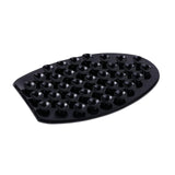 Maxbell Portable Double Sided Suction Cups for Bathroom Toothpaste Handwashing Fluid black oval