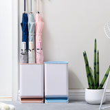 Maxbell Umbrella Holder Draining Can Neat Durable for Living Room Home Apartment Pink