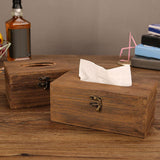 Maxbell Paper Napkin Holder Case Storage Box for Hotel Cafe Decoration S
