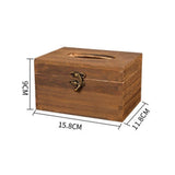 Maxbell Paper Napkin Holder Case Storage Box for Hotel Cafe Decoration S