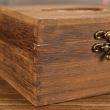 Maxbell Paper Napkin Holder Case Storage Box for Hotel Cafe Decoration L