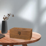 Maxbell Paper Napkin Holder Case Storage Box for Hotel Cafe Decoration L