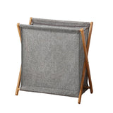 Maxbell Bamboo Dirty Clothes Laundry Storage Basket Portable Durable for Household