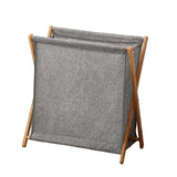 Maxbell Bamboo Dirty Clothes Laundry Storage Basket Portable Durable for Household