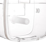 Maxbell Clear Tissue Dispenser Box Cleansing Towel Storage Rack for Kitchen Dining