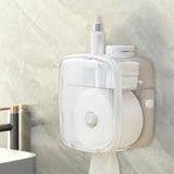 Maxbell Clear Tissue Dispenser Box Cleansing Towel Storage Rack for Kitchen Dining