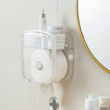 Maxbell Clear Tissue Dispenser Box Cleansing Towel Storage Rack for Kitchen Dining