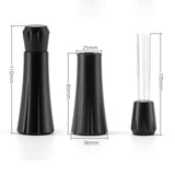 Maxbell coffee Stirrer with base for Kitchen Restaurant Tool Black