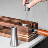 Maxbell coffee Stirrer with base for Kitchen Restaurant Tool Gray