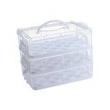 Maxbell Cupcake Storage Containers with Lid Dessert Container Case Portable for Pies White