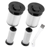 Maxbell Vacuum Cleaner Filters Canister Vacuum Filter with Brush for Accessory Two Pcs