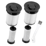 Maxbell Vacuum Cleaner Filters Canister Vacuum Filter with Brush for Accessory Two Pcs
