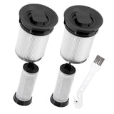 Maxbell Vacuum Cleaner Filters Canister Vacuum Filter with Brush for Accessory Two Pcs