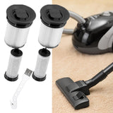 Maxbell Vacuum Cleaner Filters Canister Vacuum Filter with Brush for Accessory Two Pcs