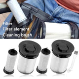 Maxbell Vacuum Cleaner Filters Canister Vacuum Filter with Brush for Accessory Two Pcs