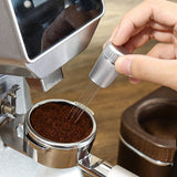 Maxbell Manual Coffee Stirrer Tool Espresso Stirring Distributor 6 Gifts Argent