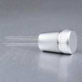 Maxbell Manual Coffee Stirrer Tool Espresso Stirring Distributor 6 Gifts Argent
