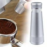 Maxbell Manual Coffee Stirrer Tool Espresso Stirring Distributor 6 Gifts Argent