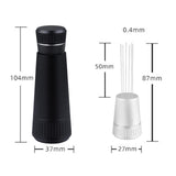 Maxbell Manual Coffee Stirrer Tool Espresso Stirring Distributor 6 Gifts Black