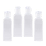 Maxbell 4x Outdoor Oil Bottle Clear Condiment Container Sauce for Barbecue Supplies 300ml