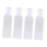 Maxbell 4x Outdoor Oil Bottle Clear Condiment Container Sauce for Barbecue Supplies 300ml