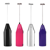 Maxbell Milk Frother Drink Mixer Foam Maker Whisk Stainless Steel Spring Head Whisks Black