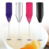 Maxbell Milk Frother Drink Mixer Foam Maker Whisk Stainless Steel Spring Head Whisks Black