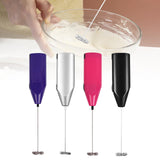 Maxbell Milk Frother Drink Mixer Foam Maker Whisk Stainless Steel Spring Head Whisks Black