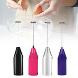 Maxbell Milk Frother Drink Mixer Foam Maker Whisk Stainless Steel Spring Head Whisks Black