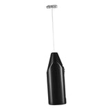 Maxbell Milk Frother Drink Mixer Foam Maker Whisk Stainless Steel Spring Head Whisks Black