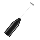 Maxbell Milk Frother Drink Mixer Foam Maker Whisk Stainless Steel Spring Head Whisks Black