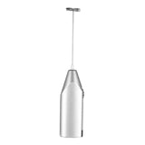 Maxbell Milk Frother Drink Mixer Foam Maker Whisk Stainless Steel Spring Head Whisks Argent