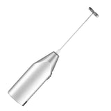 Maxbell Milk Frother Drink Mixer Foam Maker Whisk Stainless Steel Spring Head Whisks Argent