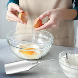Maxbell Milk Frother Drink Mixer Foam Maker Whisk Stainless Steel Spring Head Whisks Argent
