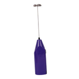 Maxbell Milk Frother Drink Mixer Foam Maker Whisk Stainless Steel Spring Head Whisks Purple