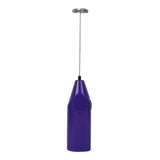 Maxbell Milk Frother Drink Mixer Foam Maker Whisk Stainless Steel Spring Head Whisks Purple