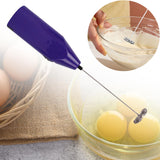 Maxbell Milk Frother Drink Mixer Foam Maker Whisk Stainless Steel Spring Head Whisks Purple
