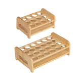 Maxbell Wooden Glass Holder Mug Organizer Serving Holder Cup Rack for Bar Hotel Events 12 Holes