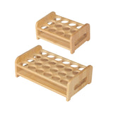Maxbell Wooden Glass Holder Mug Organizer Serving Holder Cup Rack for Bar Hotel Events 12 Holes