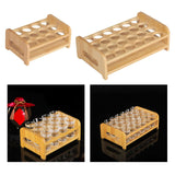 Maxbell Wooden Glass Holder Mug Organizer Serving Holder Cup Rack for Bar Hotel Events 12 Holes