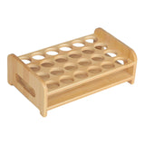 Maxbell Wooden Glass Holder Mug Organizer Serving Holder Cup Rack for Bar Hotel Events 24 Holes