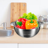 Maxbell Rice Washing Basket with Handles Salads Basket for Washing filter