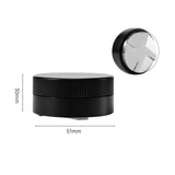 Maxbell Coffee Tamper Espresso Distribution Tool Portable for Shop Kitchen Accessory 51mm Black