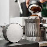 Maxbell Coffee Tamper Espresso Distribution Tool Portable for Shop Kitchen Accessory 53mm Gray