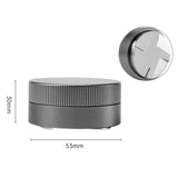 Maxbell Coffee Tamper Espresso Distribution Tool Portable for Shop Kitchen Accessory 53mm Gray