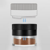 Maxbell Coffee Tamper Espresso Distribution Tool Portable for Shop Kitchen Accessory 58mm Black