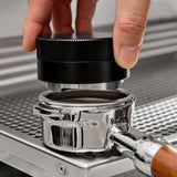 Maxbell Coffee Tamper Espresso Distribution Tool Portable for Shop Kitchen Accessory 58mm Black