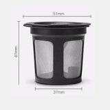 Maxbell Reusable Coffee Filter Cups Coffee Accessory Replacement for Kitchen Home