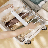Maxbell Multipurpose Folding Pants Hanger Clothes Hanger for Wardrobe Laundry Room