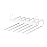 Maxbell Multipurpose Folding Pants Hanger Clothes Hanger for Wardrobe Laundry Room